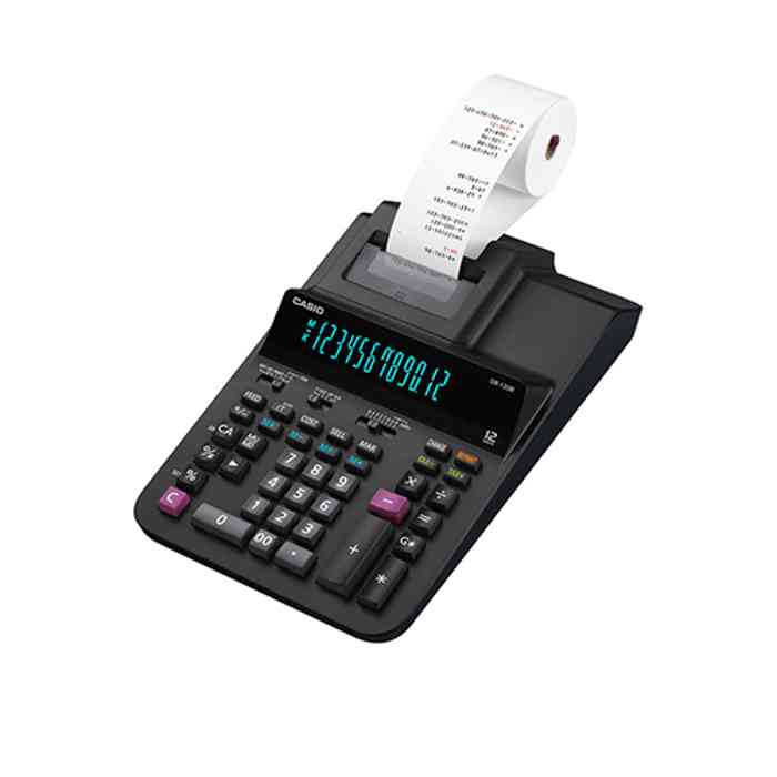 Casio DR-120r-Bk Printing Calculator